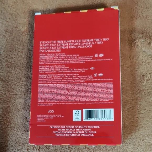 Estee Lauder Sumptuous Extreme Trio - Black and Gold - Picture 5 of 6